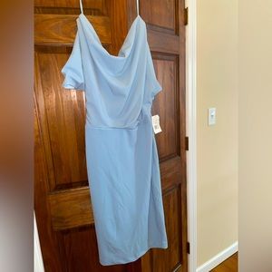 Women's ALEXIA ADMOR Olivia Draped One-Shoulder Sheath Dress